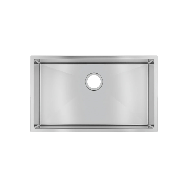 Hand-made Single Bowl Kitchen Sink (Round Edges)