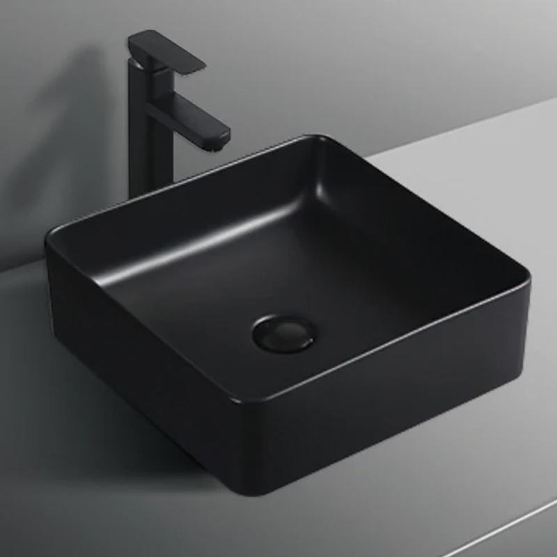 BM26 Matt Black Basin