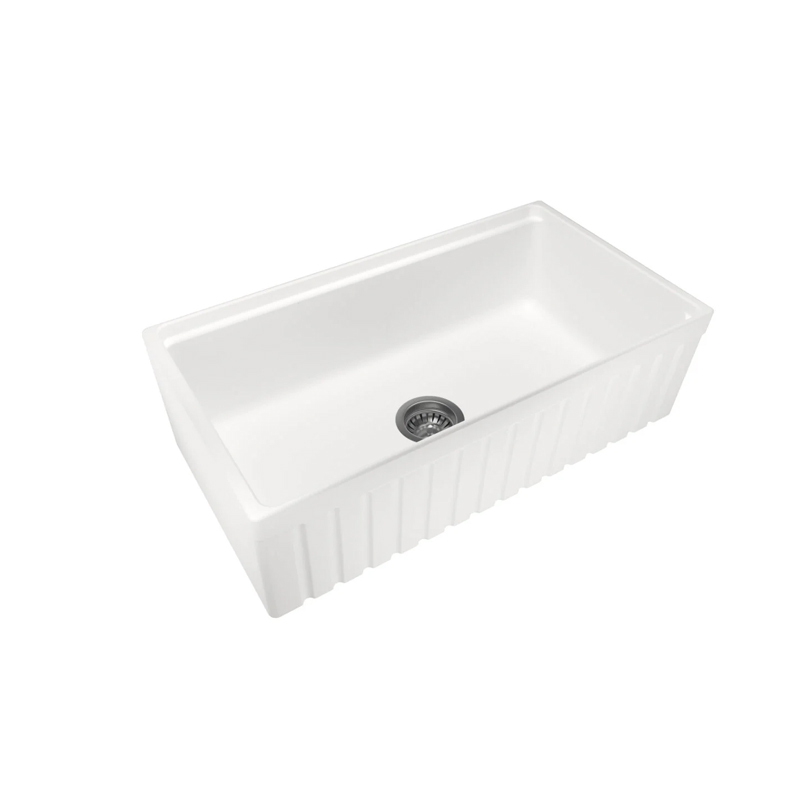 Carysil Fine Fireclay Single Bowl 838 x 457 x 232mm