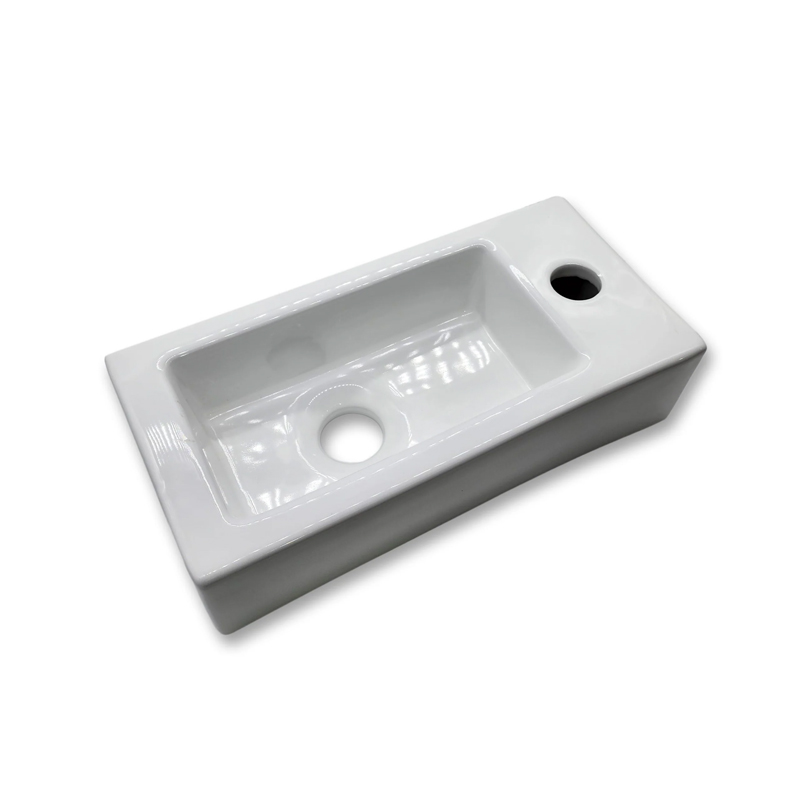 WG25R Gloss White Basin