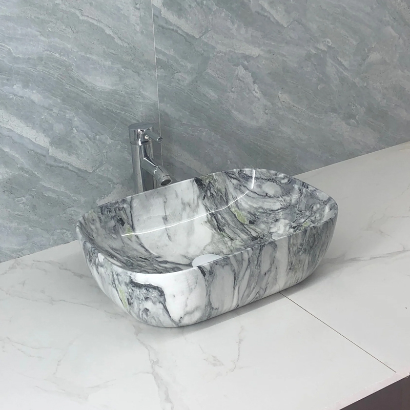 MJG10 Gloss Marble Basin