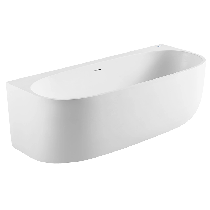 Venezia Back To Wall Acrylic Bath 1700 Matte White
