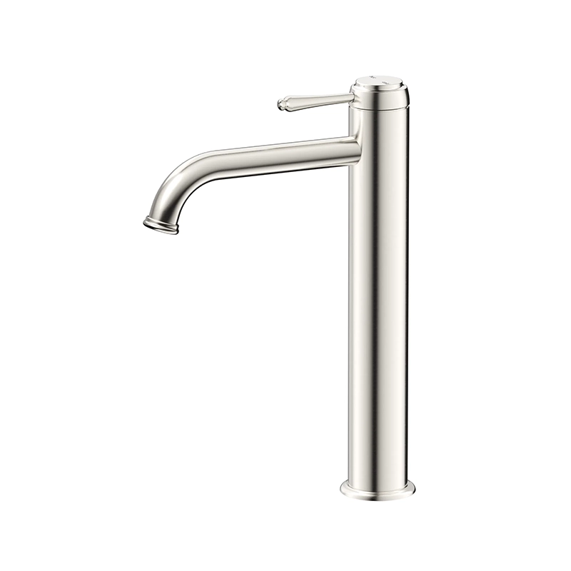 Mica Heritage Tall Basin Mixer - Brushed Nickel